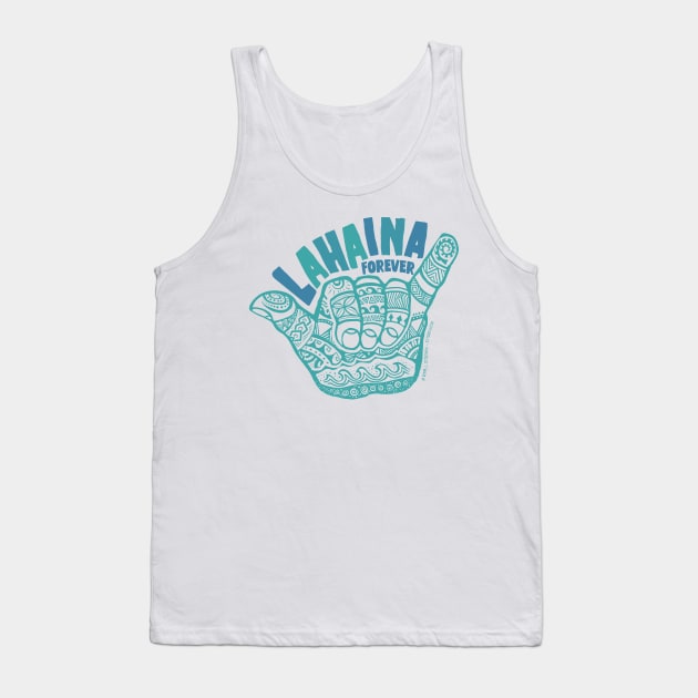 Hang Loose Lahaina Forever Tank Top by Jitterfly